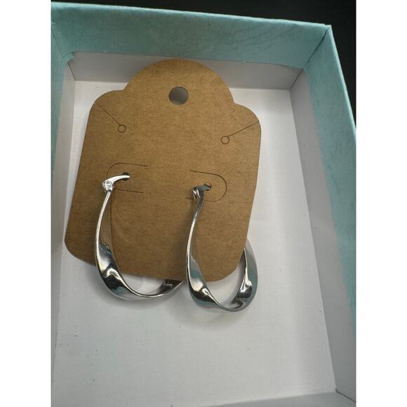NWT Silver Earrings - Picture 1 of 5